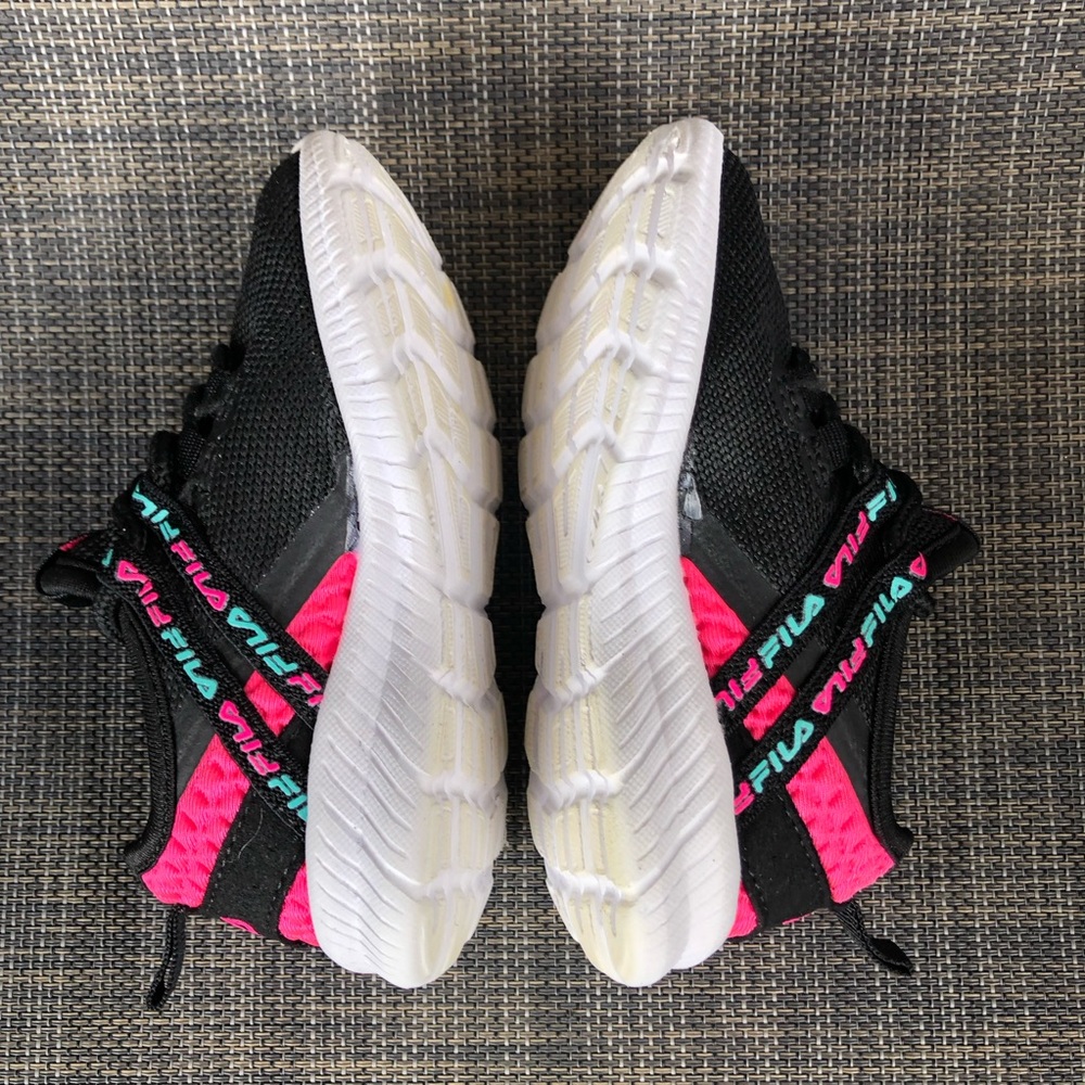 Fila Kids Lightspin Active Sneakers Shoes Toddler Girls size 6 - Picture 9 of 12